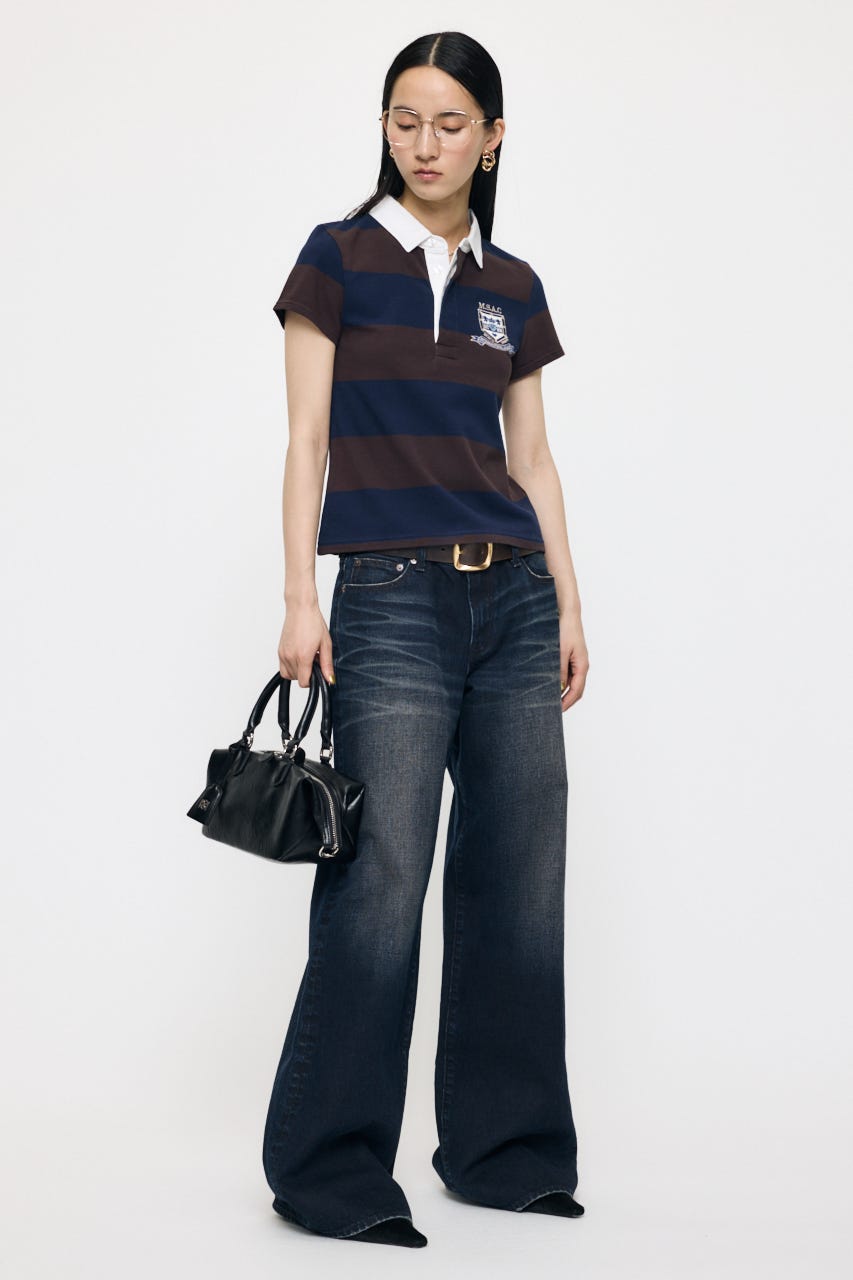 CLASSIC RUGBY シャツ BRN FREE