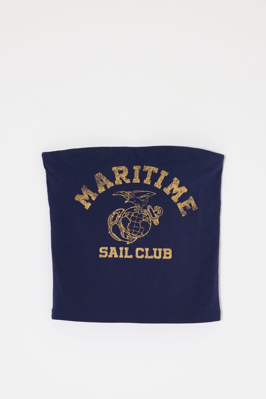 MARINE BARE トップス NVY 2