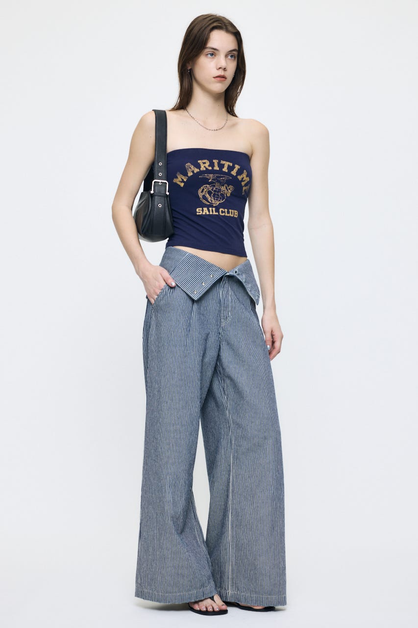 MARINE BARE トップス NVY 2