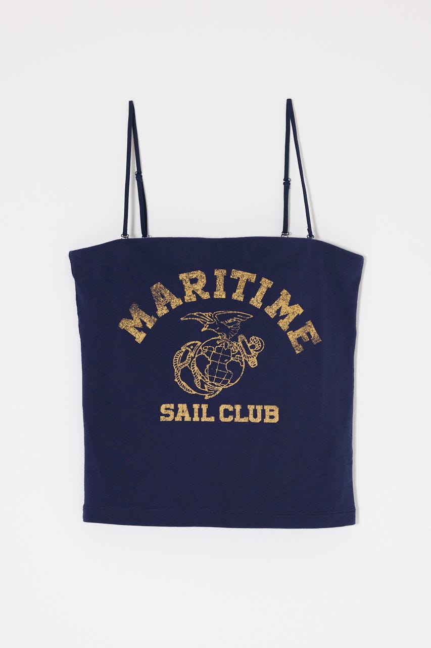 MARINE BARE トップス NVY 2