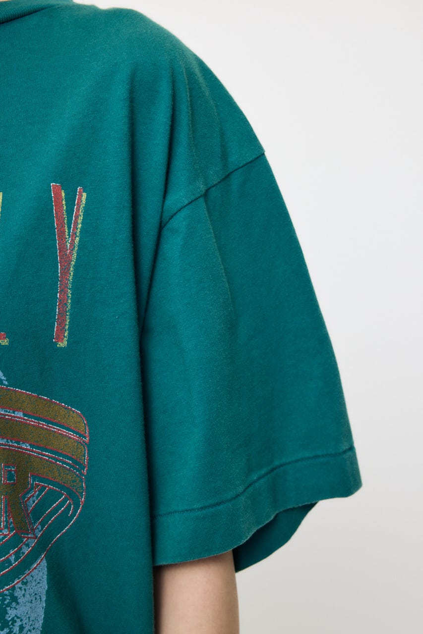 FADED GRAPHIC LOOSE ティ GRN FREE