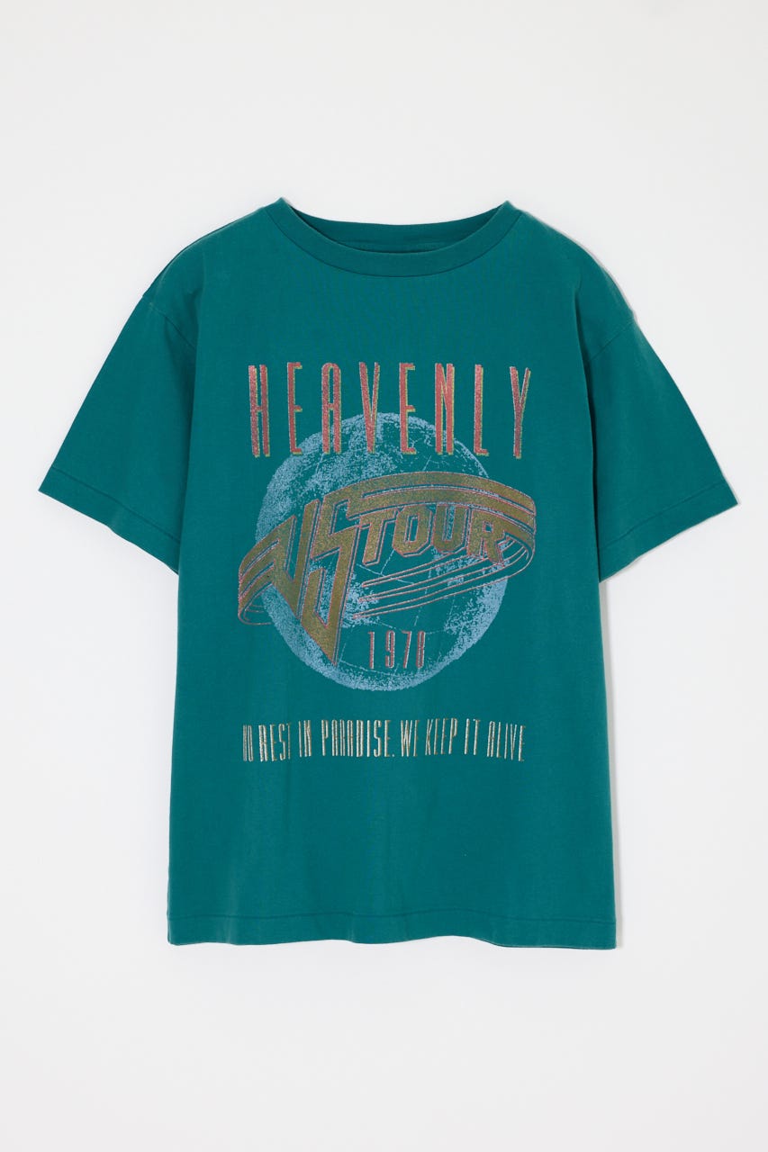 FADED GRAPHIC LOOSE ティ GRN FREE