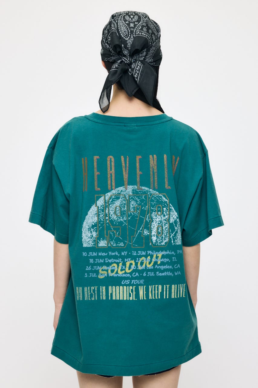 FADED GRAPHIC LOOSE ティ GRN FREE