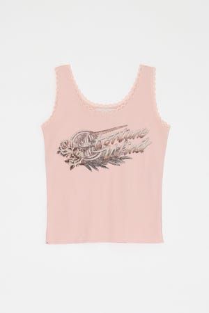 LACE TRIM タンクトップ