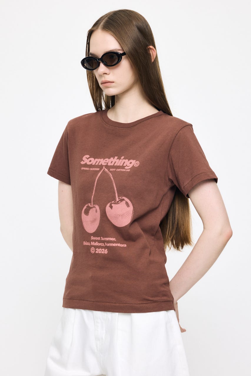 JN CHERRY TEE BRN 2