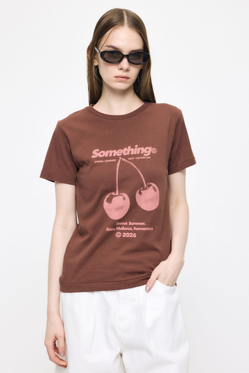 JN CHERRY TEE BRN 2
