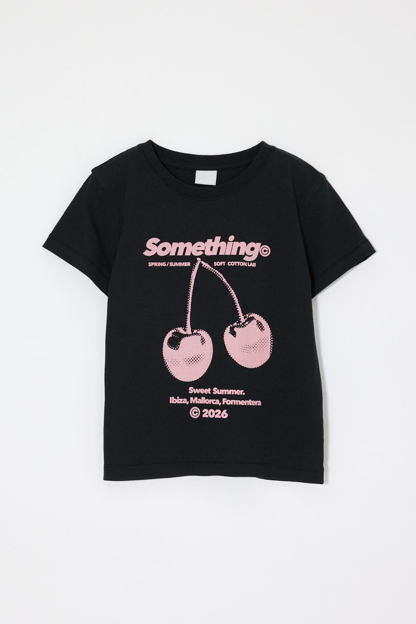 JN CHERRY TEE L/BLK 1