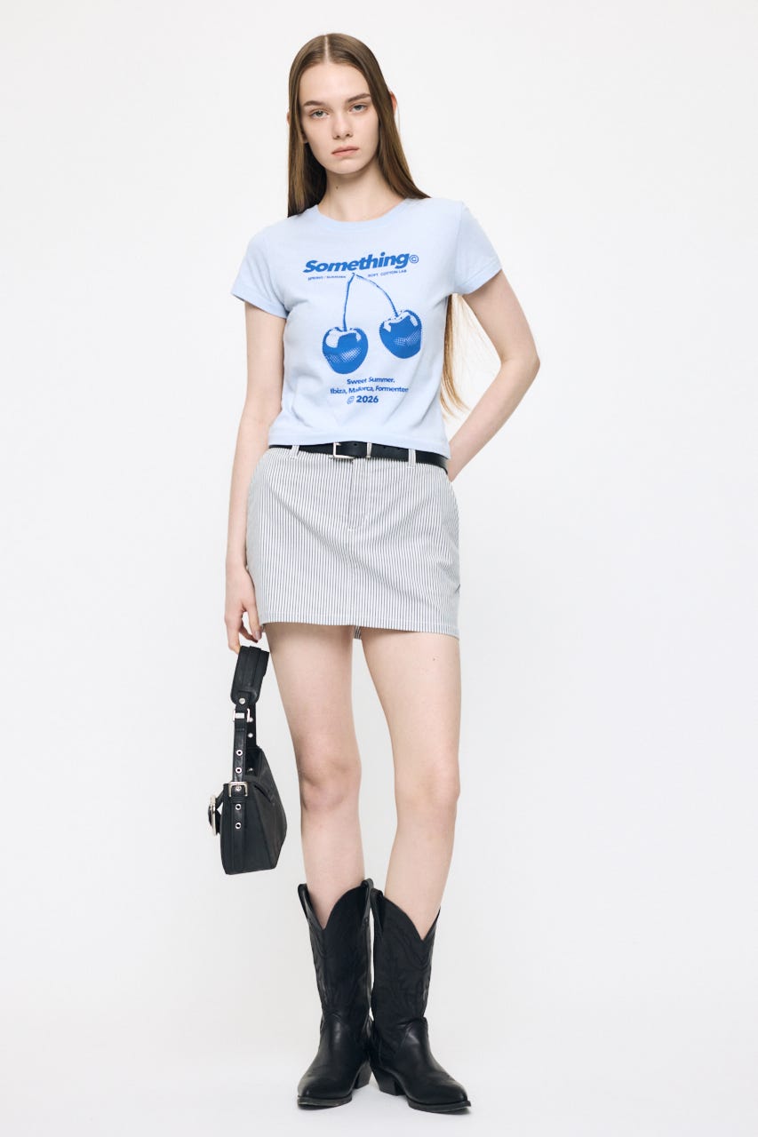 JN CHERRY TEE L/BLU 1