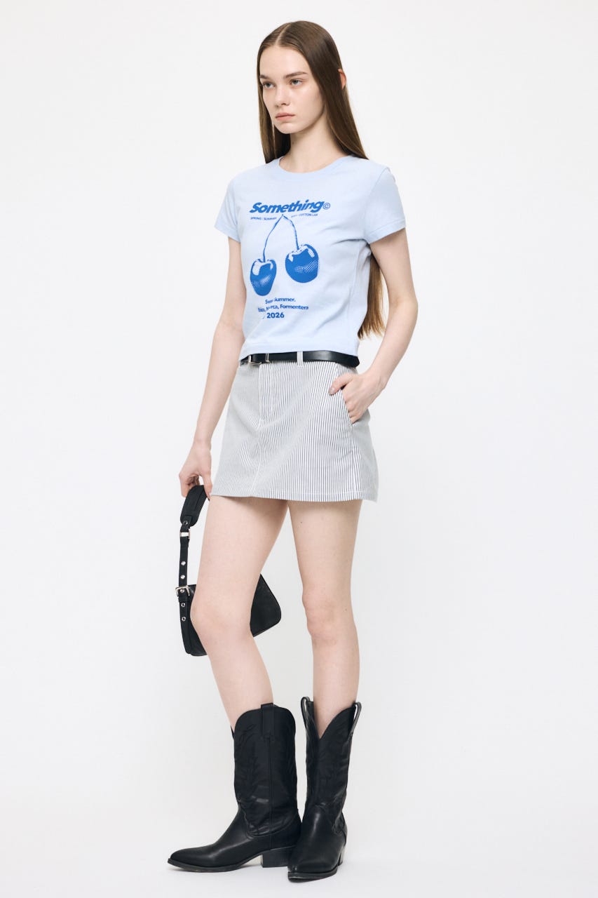 JN CHERRY TEE L/BLU 1