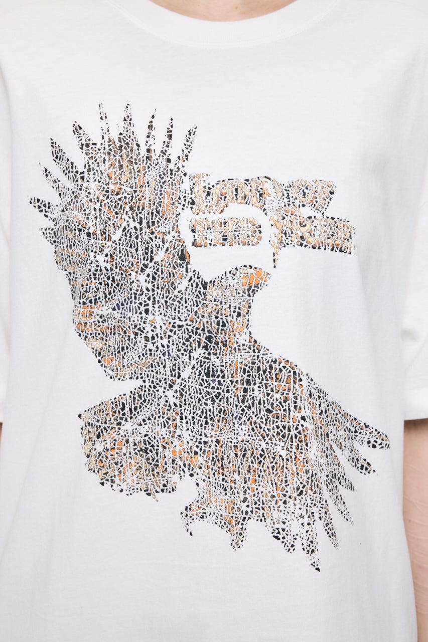 JN LAND OF THE FREE TEE O/WHT FREE