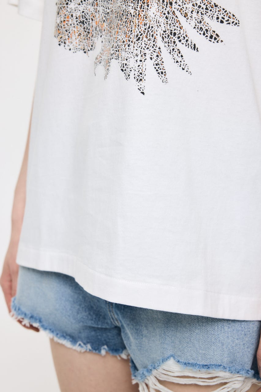 JN LAND OF THE FREE TEE O/WHT FREE