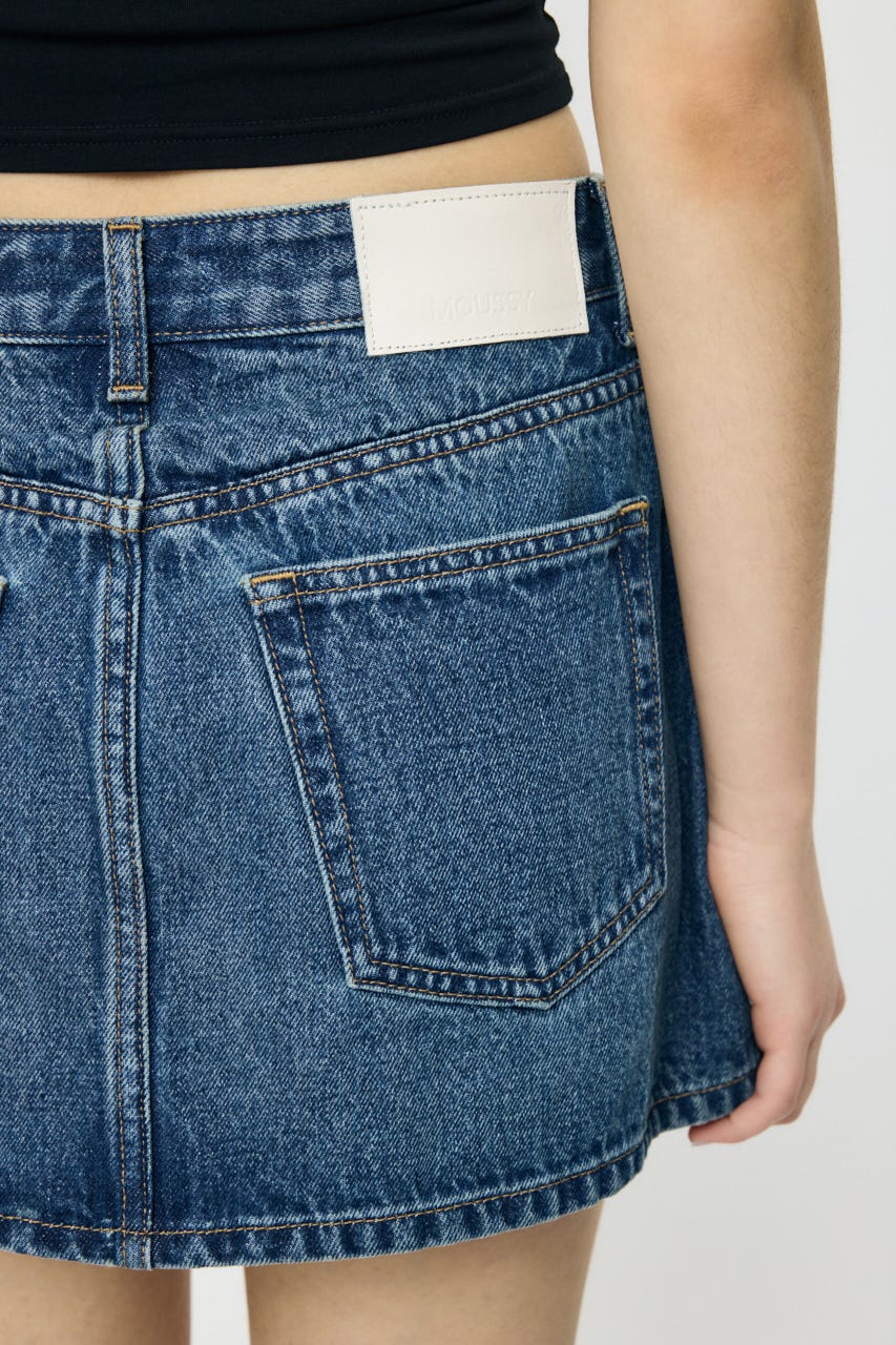 LOW SLUNG MINI スコート BLU 1