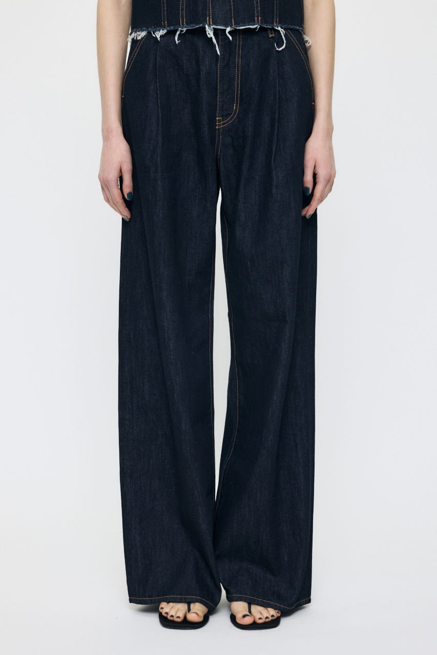 TUCK WIDE LIGHT ストレート One Wash 2