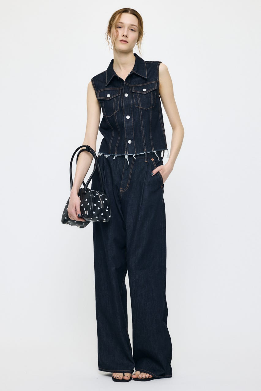 TUCK WIDE LIGHT ストレート One Wash 2