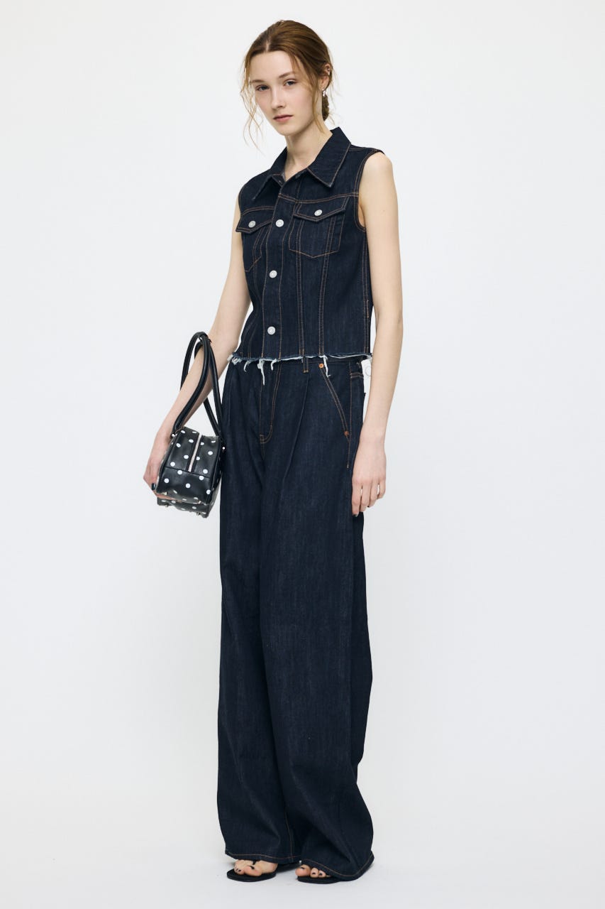 TUCK WIDE LIGHT ストレート One Wash 2