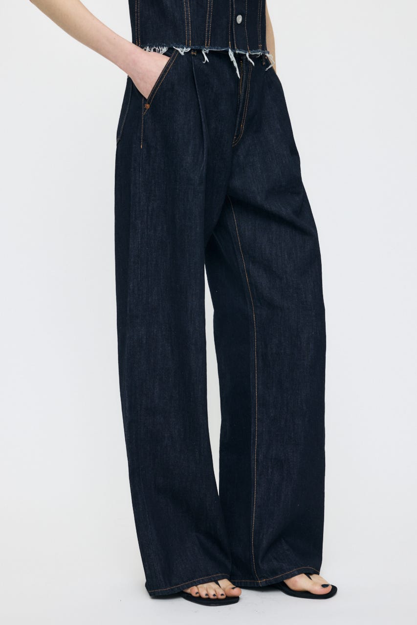 TUCK WIDE LIGHT ストレート One Wash 2