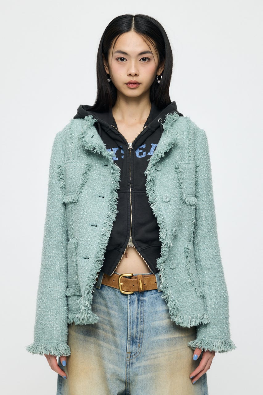 SLACKER TWEED ジャケット L/GRN FREE