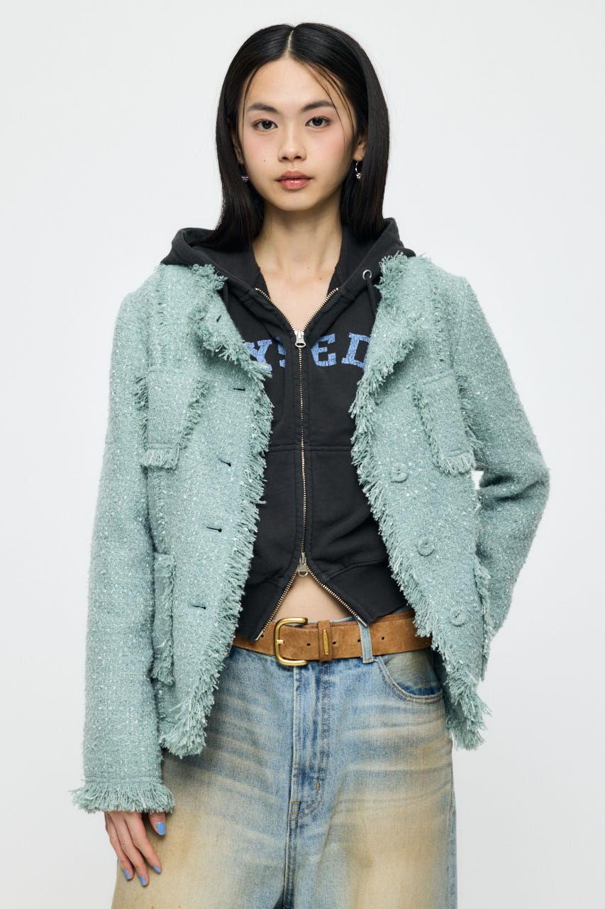 SLACKER TWEED ジャケット L/GRN FREE