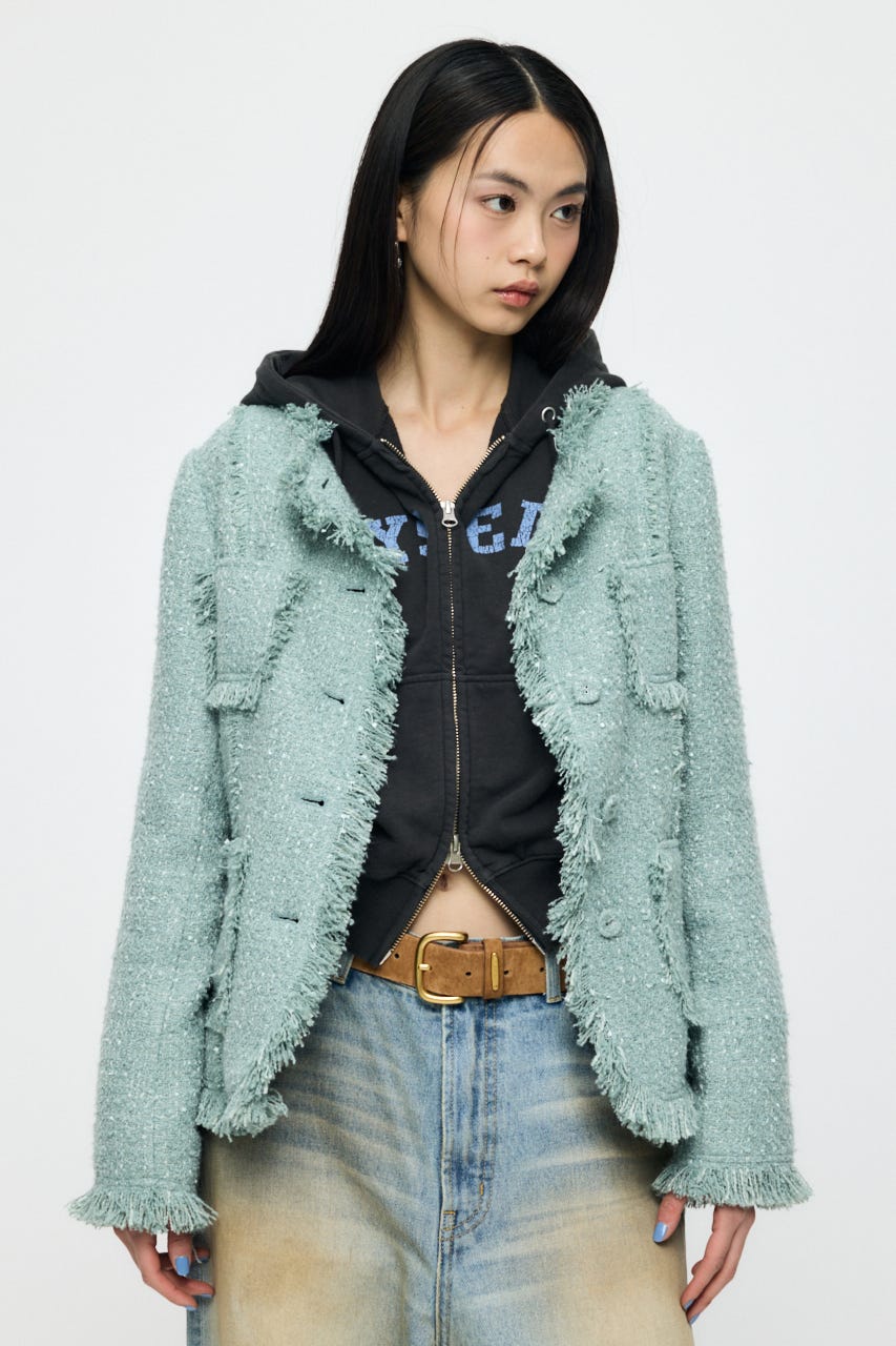 SLACKER TWEED ジャケット L/GRN FREE