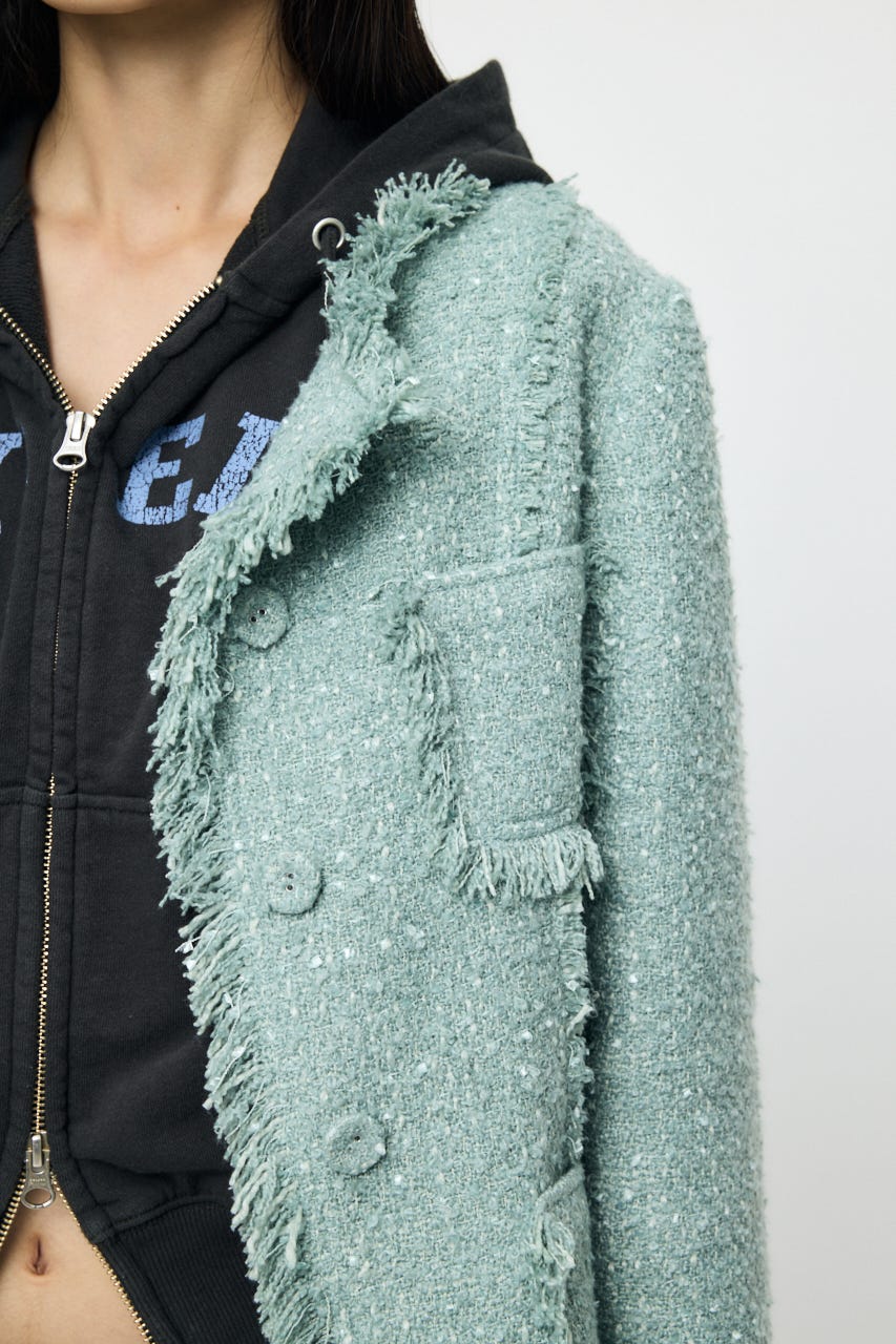 SLACKER TWEED ジャケット L/GRN FREE