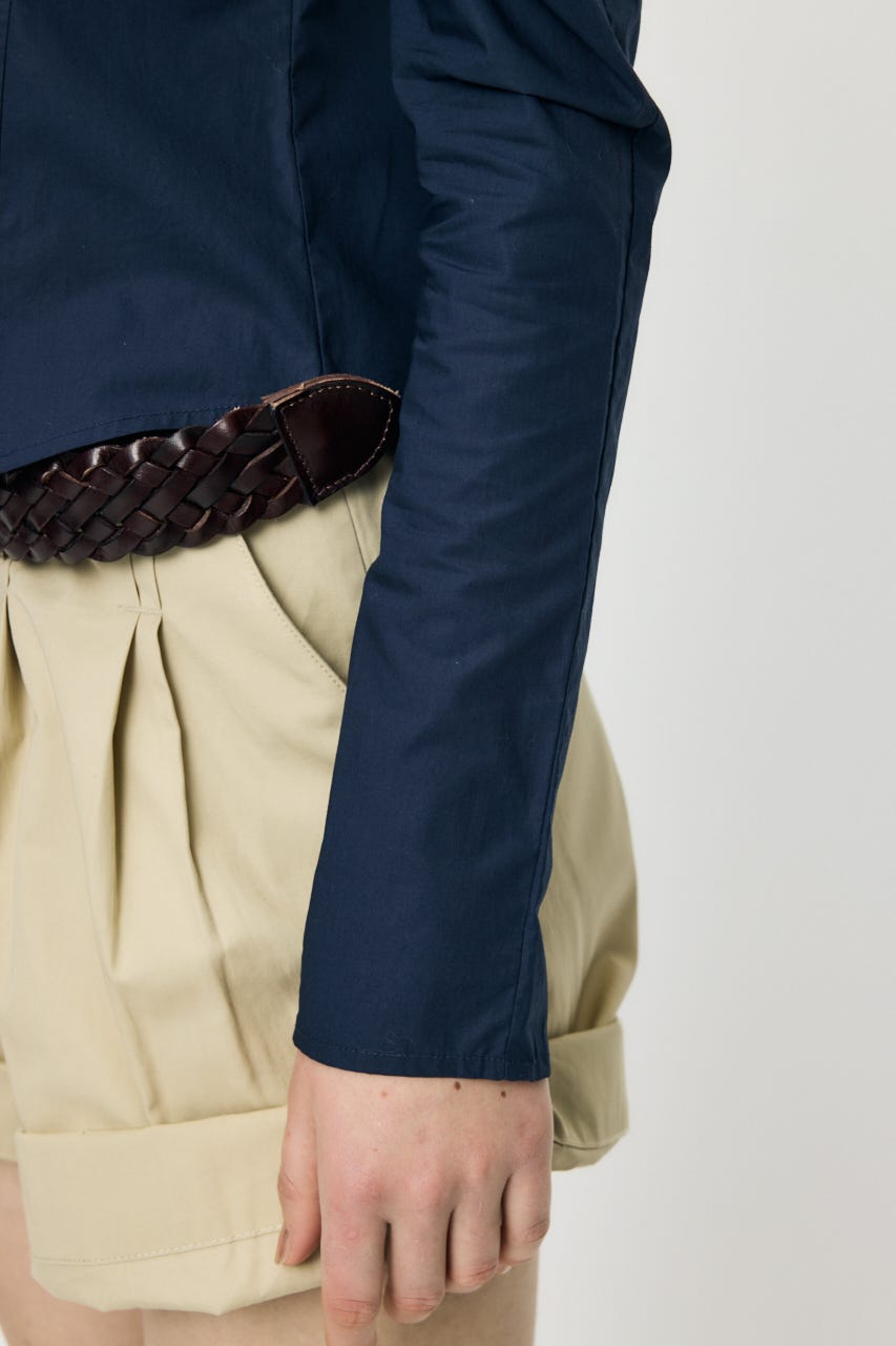 RIBBON OFF SHOULDER  ブラウス NVY 2