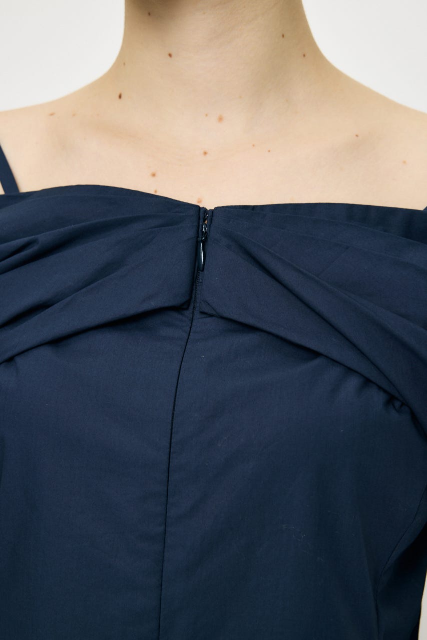 RIBBON OFF SHOULDER  ブラウス NVY 2