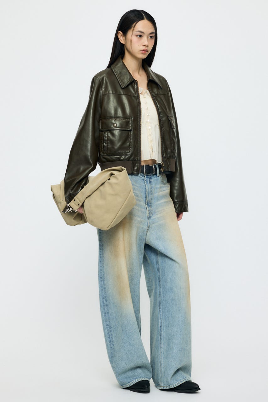 BOW TIE CHIFFON ブラウス IVOY FREE