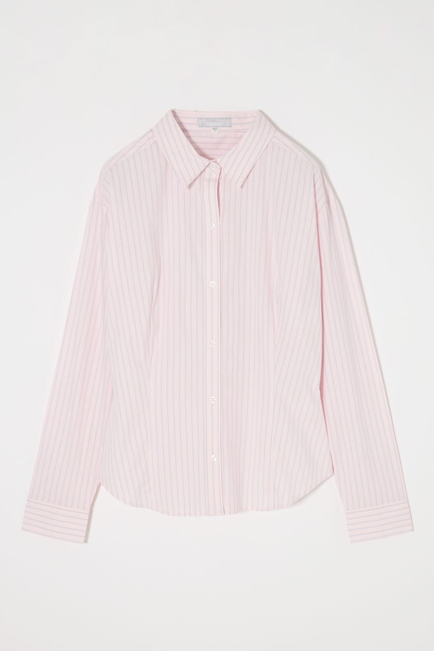 OVER SHOULDER FIT シャツ L/PNK FREE