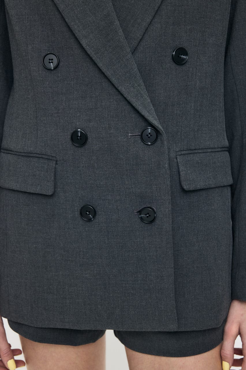 DOUBLE BREASTED ジャケット C.GRY 1
