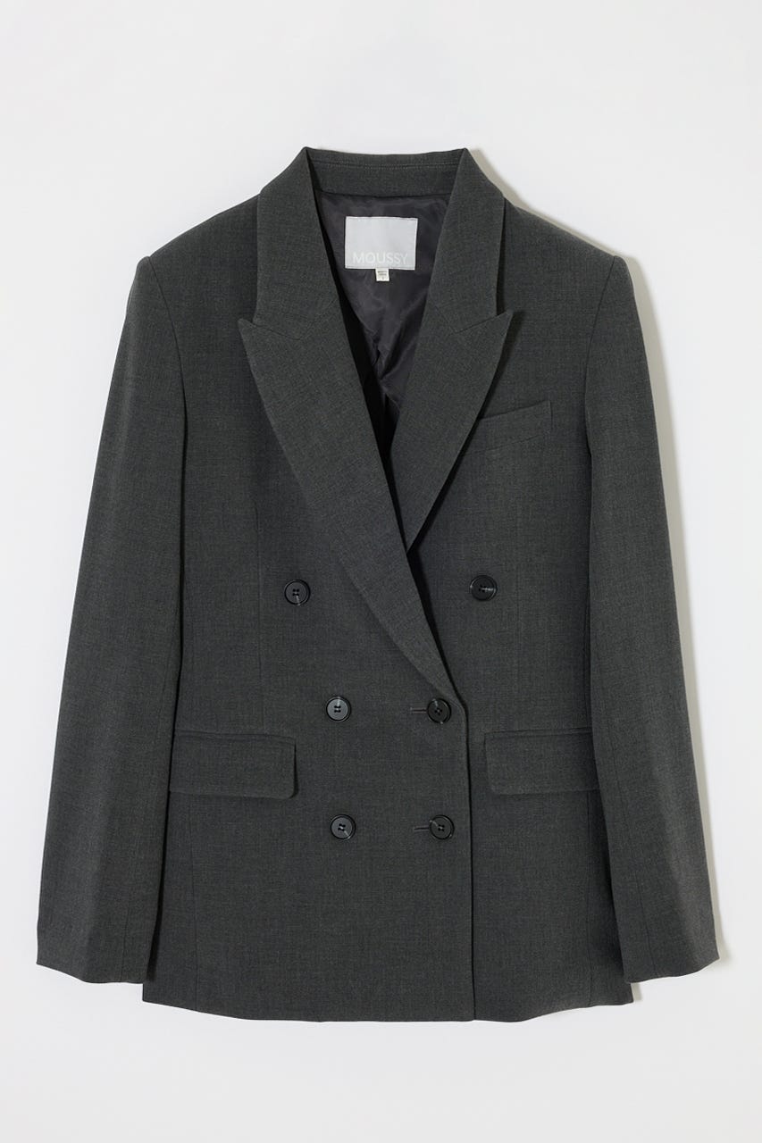 DOUBLE BREASTED ジャケット C.GRY 1