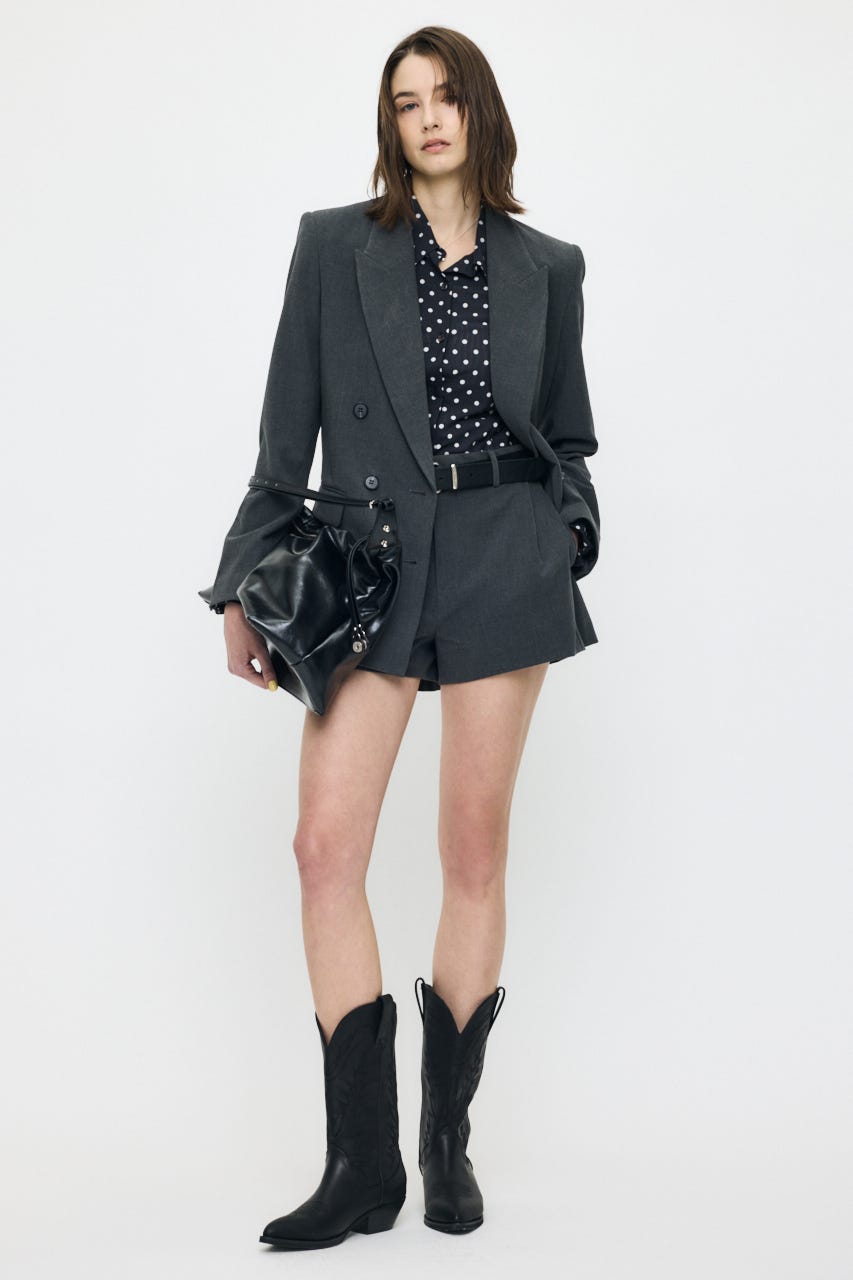 DOUBLE BREASTED ジャケット C.GRY 1