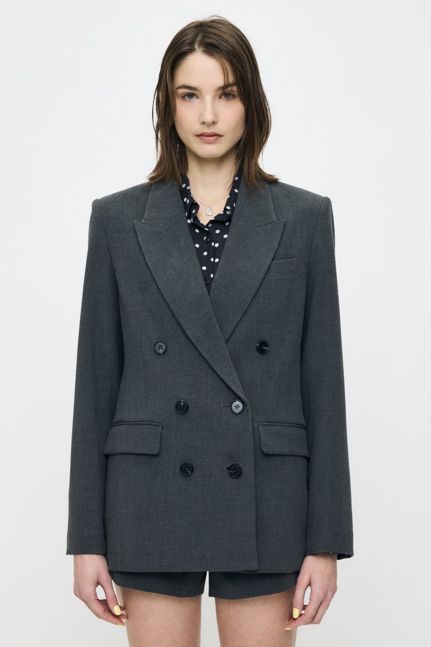 DOUBLE BREASTED ジャケット C.GRY 1