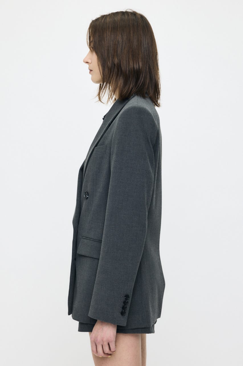DOUBLE BREASTED ジャケット C.GRY 1