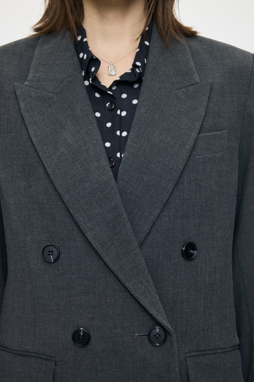DOUBLE BREASTED ジャケット C.GRY 1