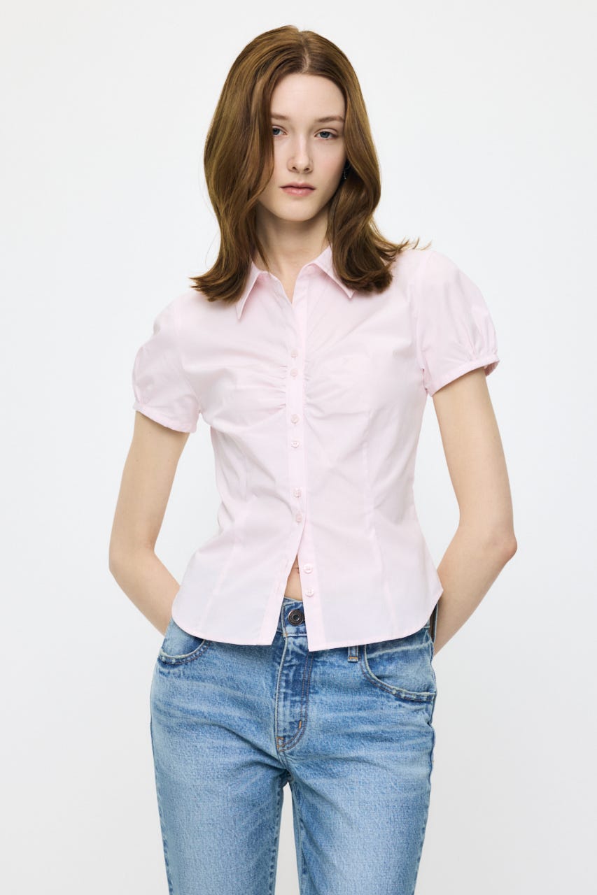 SHORT SLEEVE FIT シャツ PNK 1