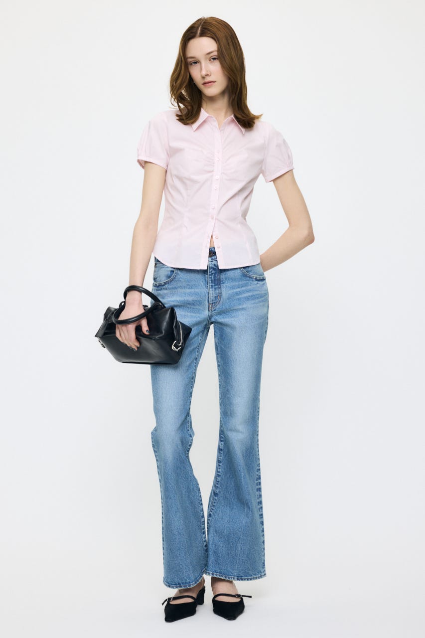 SHORT SLEEVE FIT シャツ PNK 1