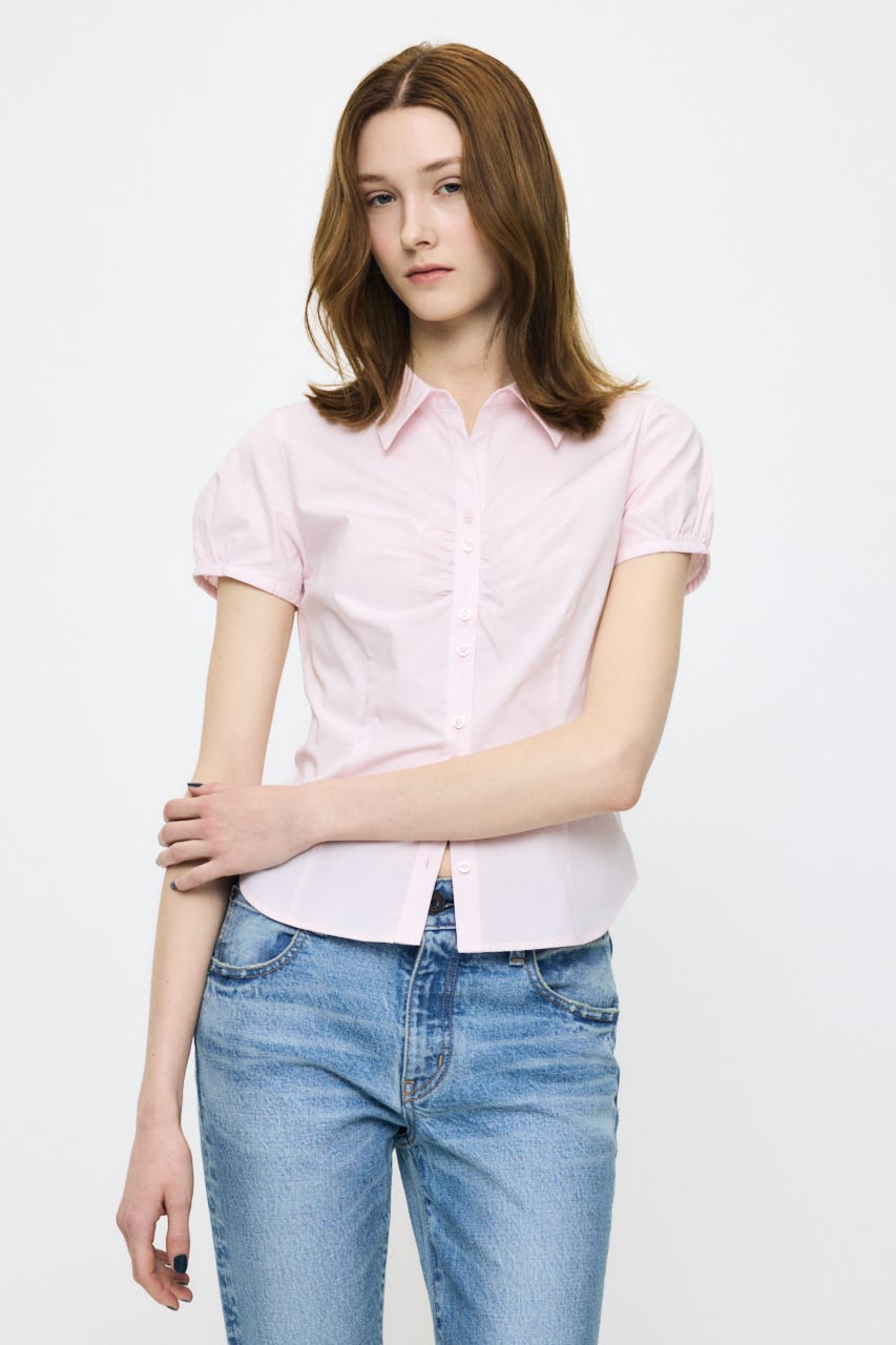 SHORT SLEEVE FIT シャツ PNK 1