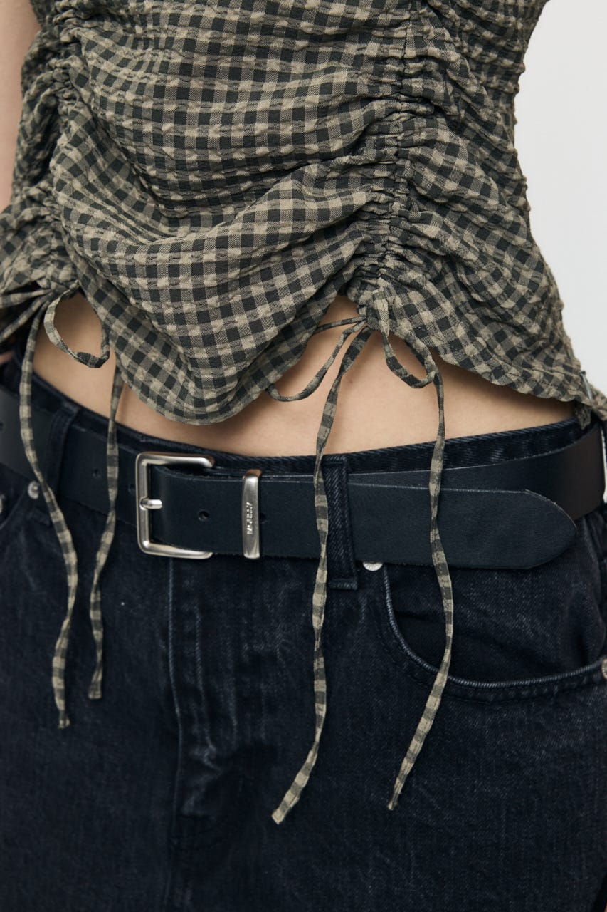 MULTIWAY GATHER ブラウス 柄KHA FREE