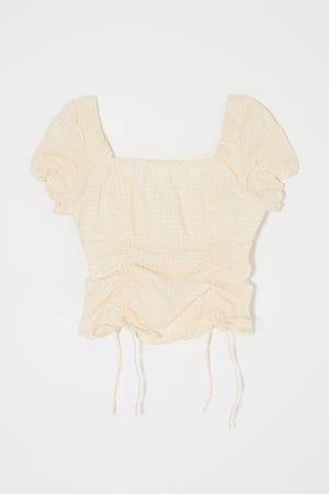 MULTIWAY GATHER ブラウス