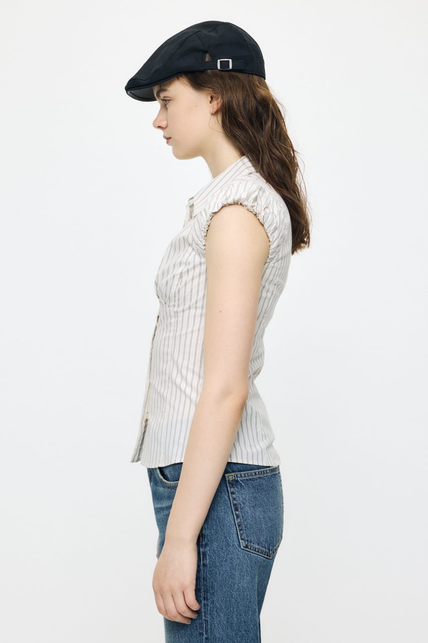 PUFF CAP SLEEVE ブラウス IVOY 1