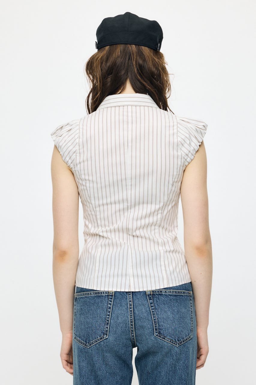 PUFF CAP SLEEVE ブラウス IVOY 1