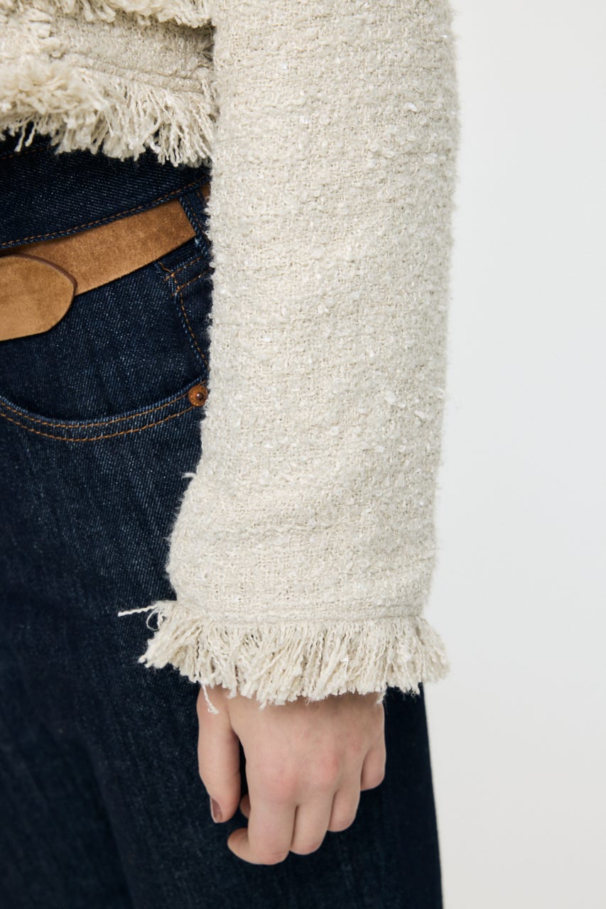 SLACKER TWEED SHORT ジャケット IVOY FREE