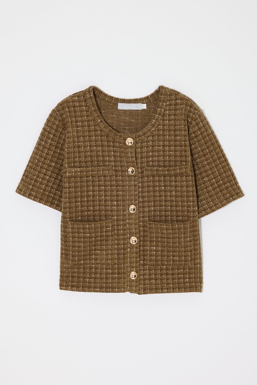 TWEEDY カーディガン KHA FREE