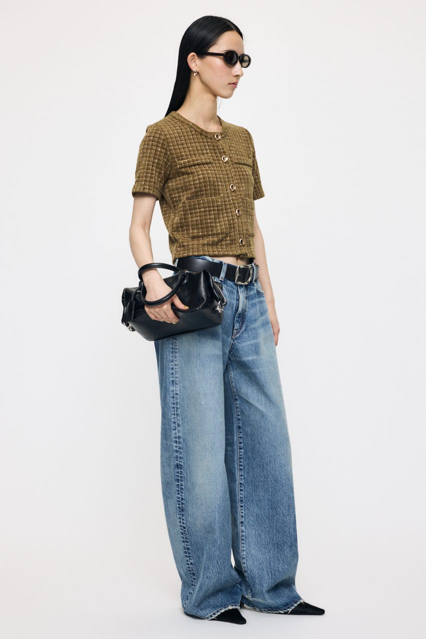 TWEEDY カーディガン KHA FREE