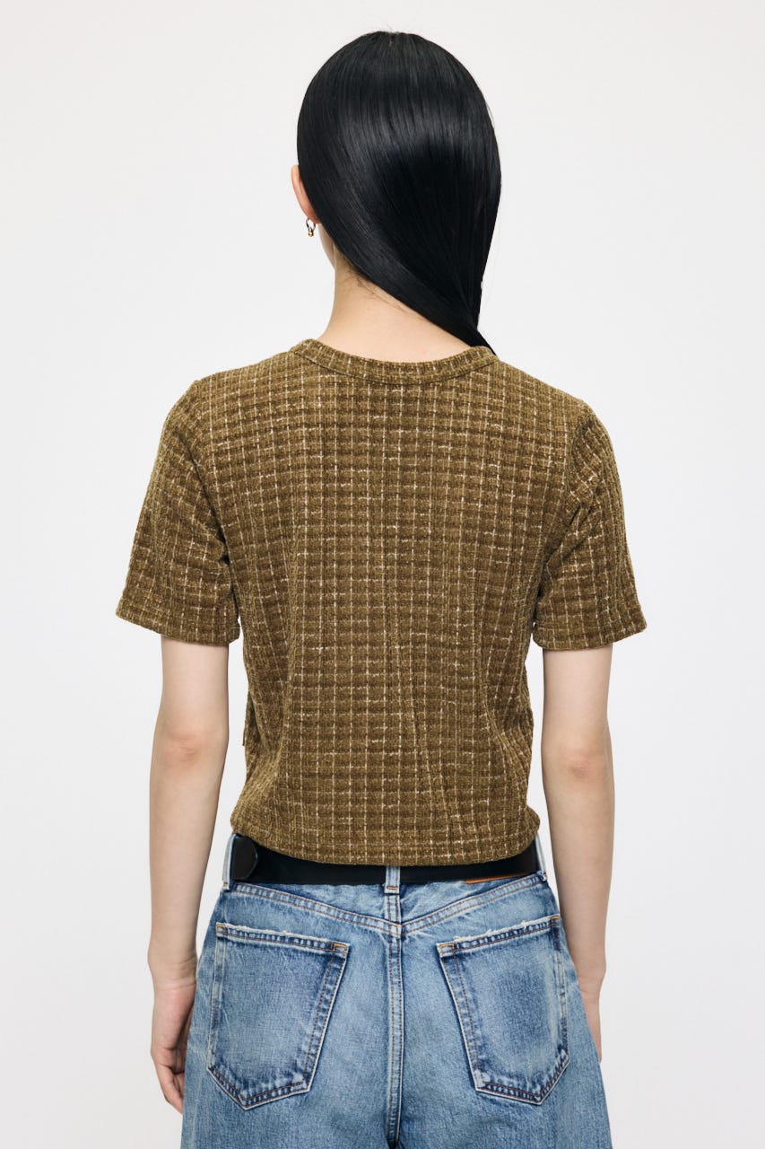 TWEEDY カーディガン KHA FREE