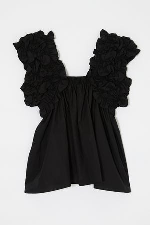 SHOULDER FRILLS トップス
