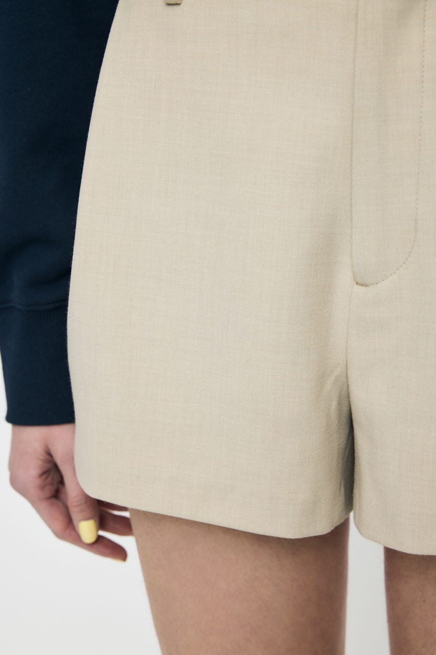 TUCK ショーツ L/BEG 1