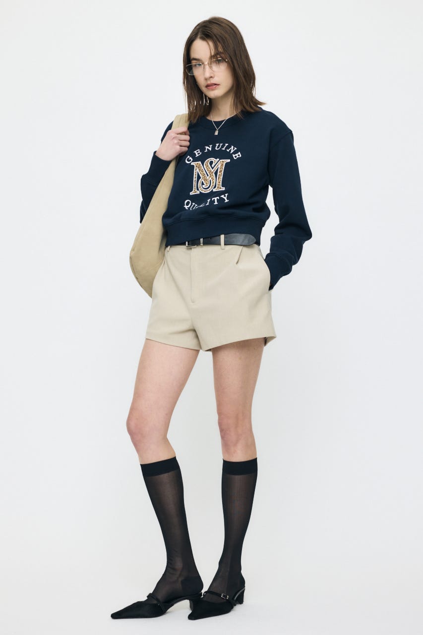 TUCK ショーツ L/BEG 1