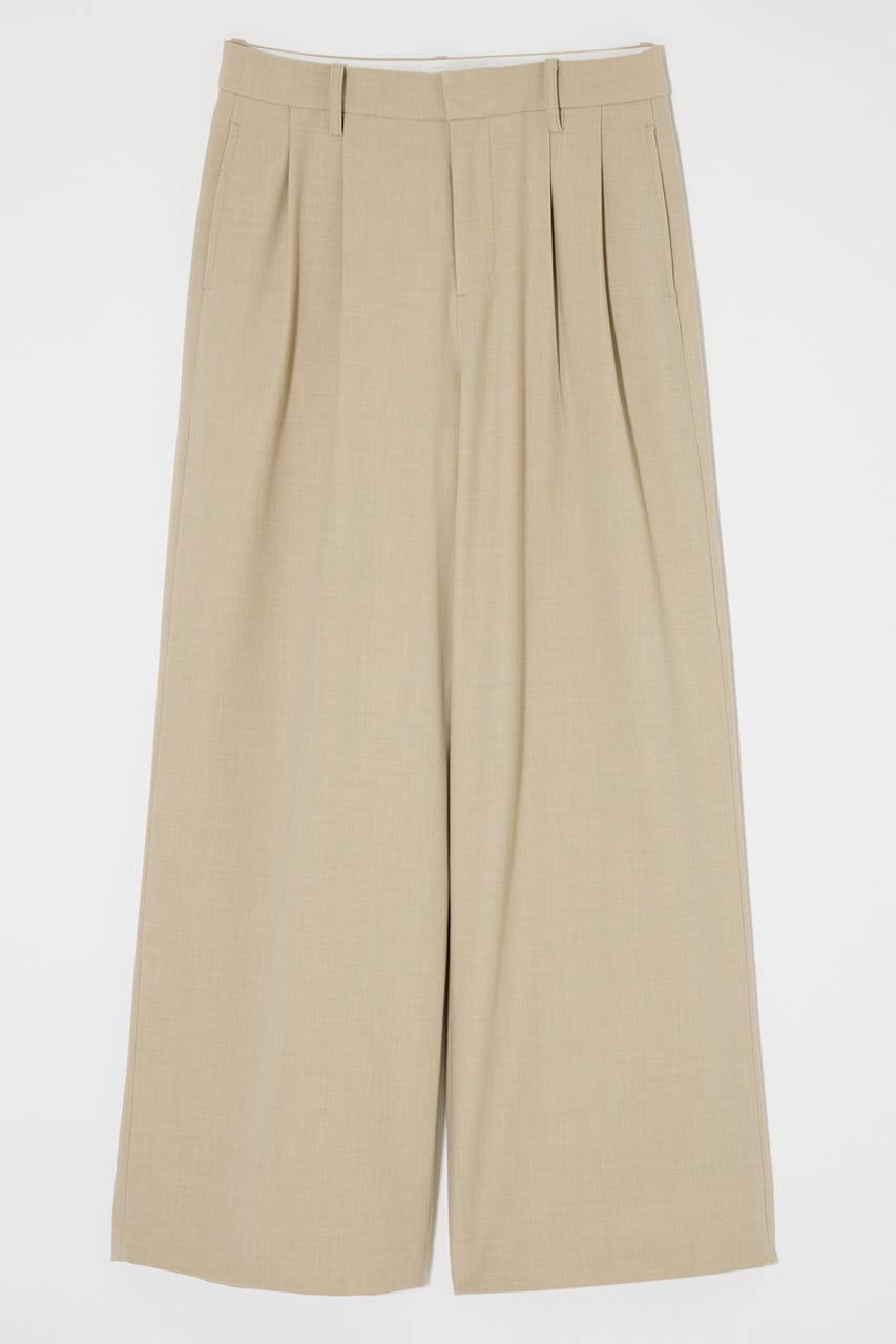 TUCK WIDE トラウザーズ L/BEG 1