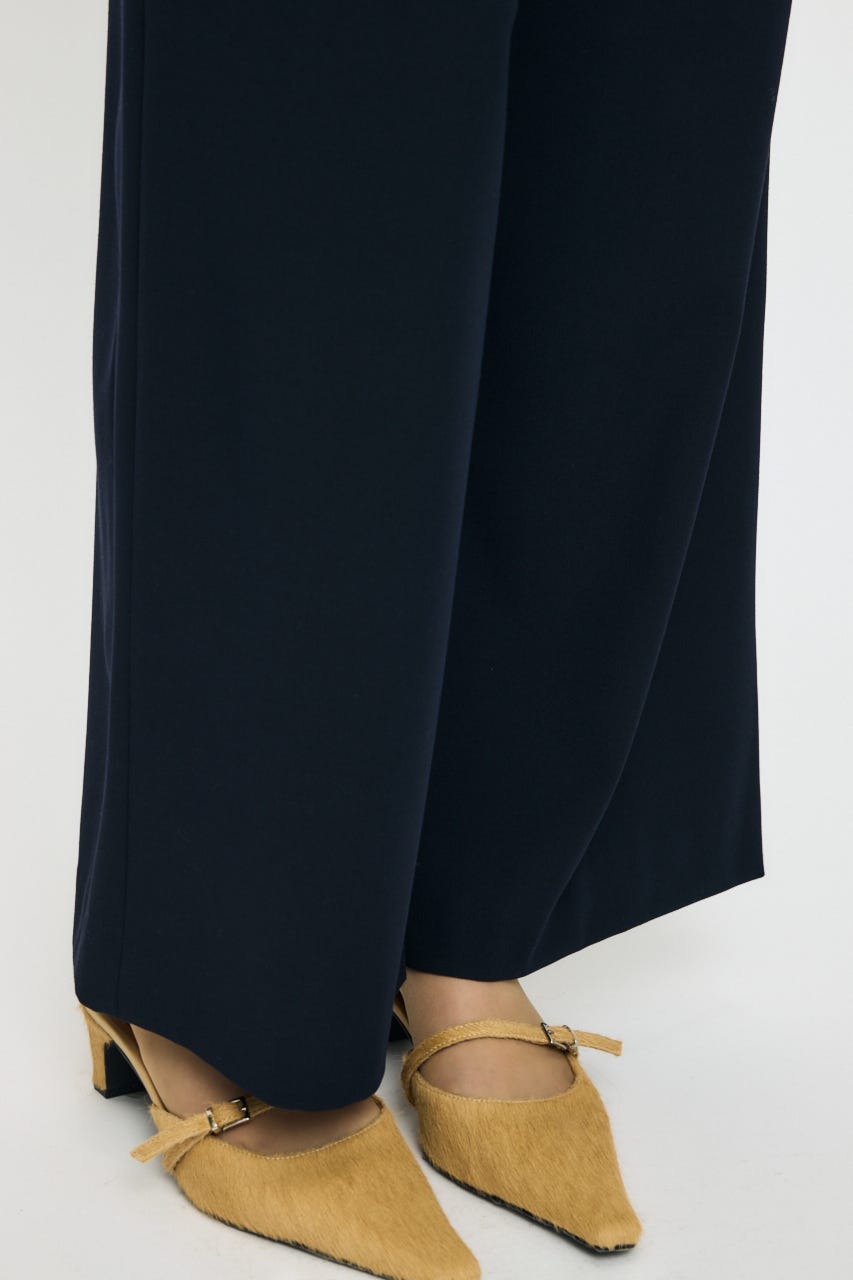 TUCK WIDE トラウザーズ NVY 1